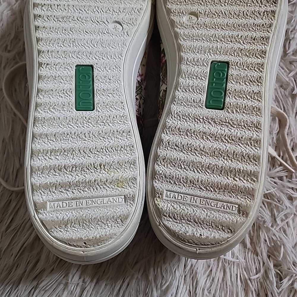 Hotter Comfort Concept Mabel Floral Flower Tennis Shoes Sneakers - 10 - Picture 12 of 12